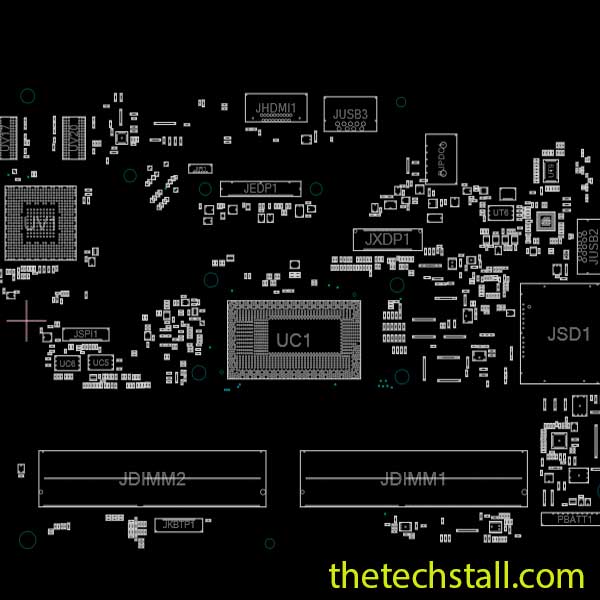 Dell Latitude 5580 CDM80 LA-E092P REV1.0 BoardView File