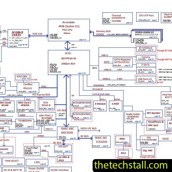 Dell Latitude E6410 LA-5472P Discrete Schematic Diagram