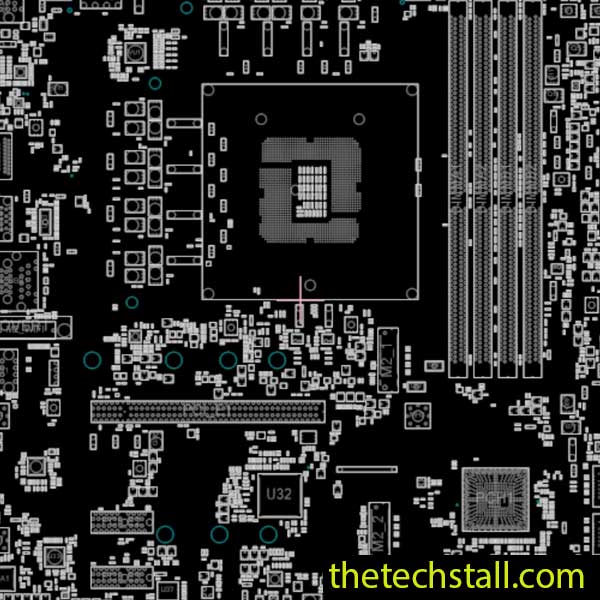 MSI B560M PRO-VDH WIFI MS-7D18 Rev1.0 BoardView File