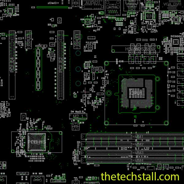 MSI Z170A SLI PLUS MS-7998 Rev1.2 BoardView File