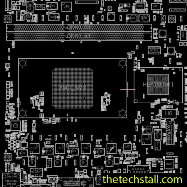ASRock A785GM-LE 128M Rev 1.02 70-MXGGK0-B05 BoardView File