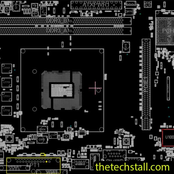 ASRock H61M-VG4 Rev1.01 60-MXGQN0-A04 BoardView File