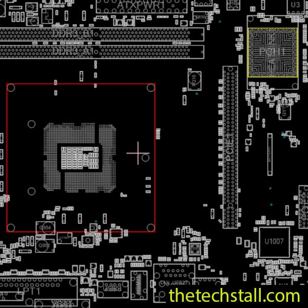 ASRock H61M-VG4 Rev1.01 70-MXGQN0-A02 BoardView File