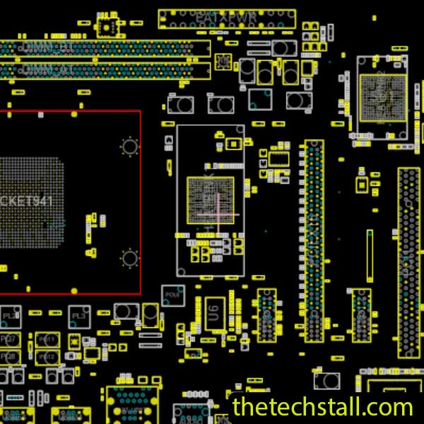 ASUS M4A77T SI Rev 1.01G 70-MIBB40-A08 BoardView File