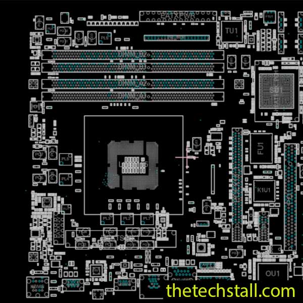 ASUS P8P67-M 70-MIBDV0-B04 Rev 3.00 BoardView File