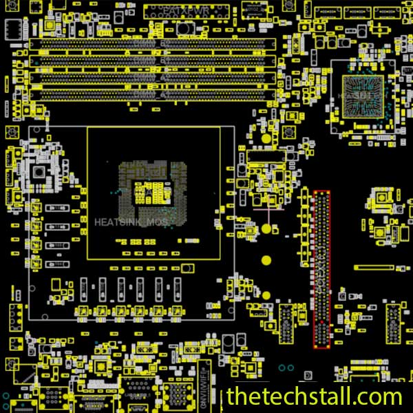 ASUS ROG MAXIMUS XI HERO WI-FI Rev 1.02 60MB0XRO-MB0B01 BoardView File