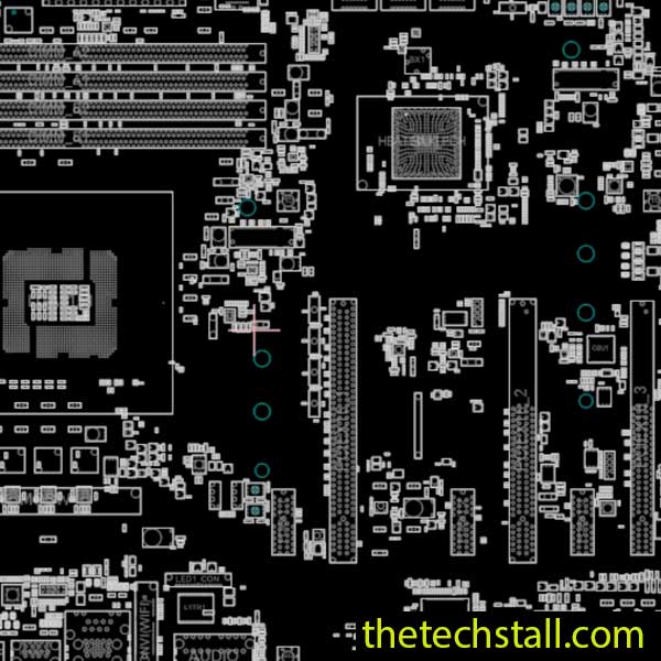 ASUS ROG STRIX Z390-E GAMING 60MB0YF0-MB0A01 Rev1.03 BoardView File