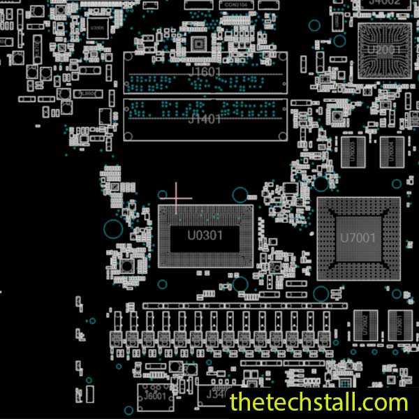 ASUS ROG Strix SCAR 17 G732LXS Rev1.2 BoardView File