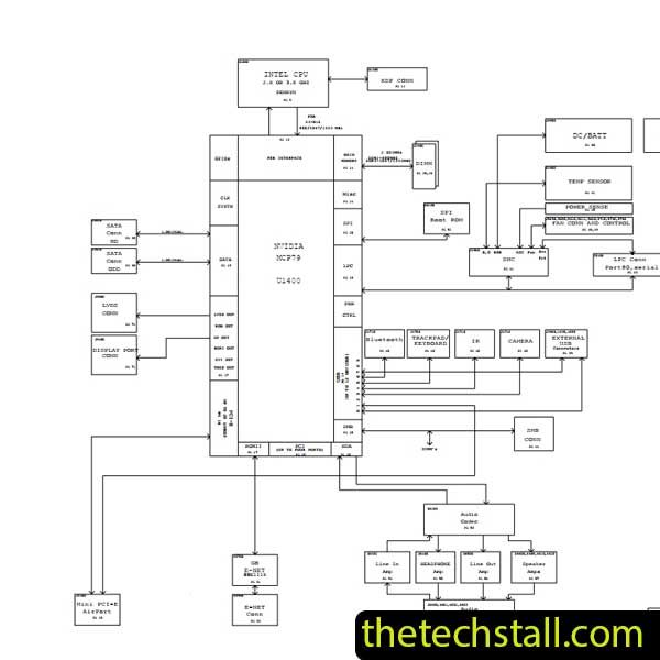 Apple MacBook Pro A1286 820-2533 Schematic Diagram