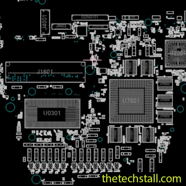 Asus ROG Zephyrus M16 GX703HS GX603HR 60NR04R0-MB2012 Rev3.0 BoardView File