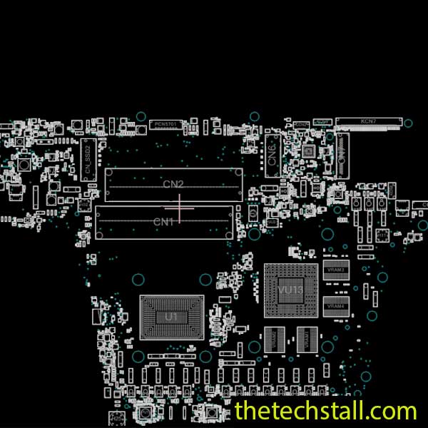 Asus TUF Gaming A15 FA507N/FA707N 60NR0EB0-MB2010 Rev 2.0 BoardView File