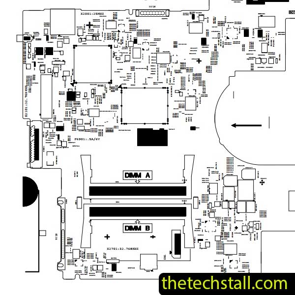 Dell Latitude 3330 12271-1 AUSTIN13 BoardView File