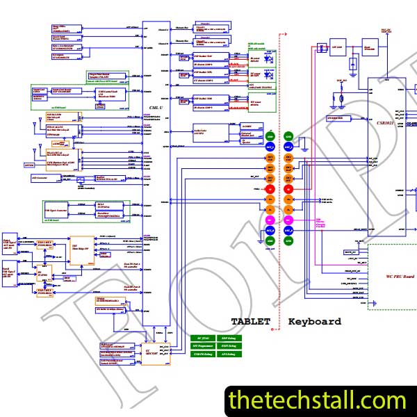 Dell Latitude 7210 LA-J321P Rev 0.2 Schematic Diagram