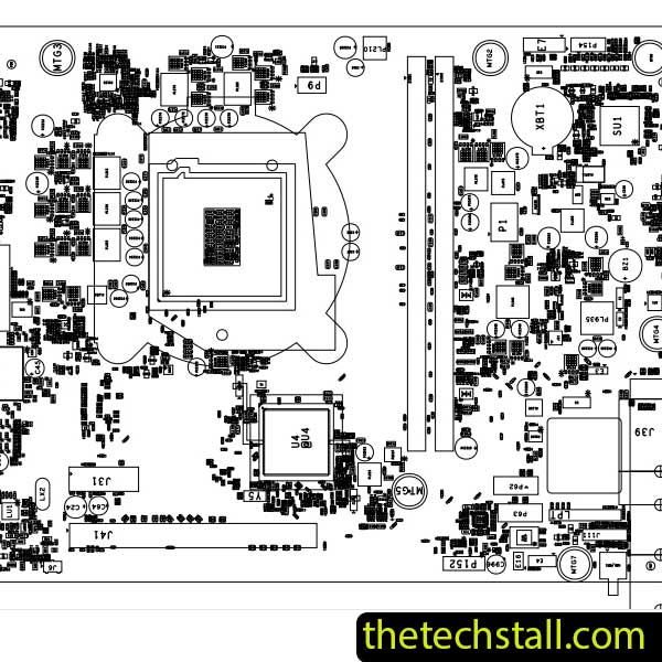 Lenovo ThinkCentre M710e IB250CX BoardView File