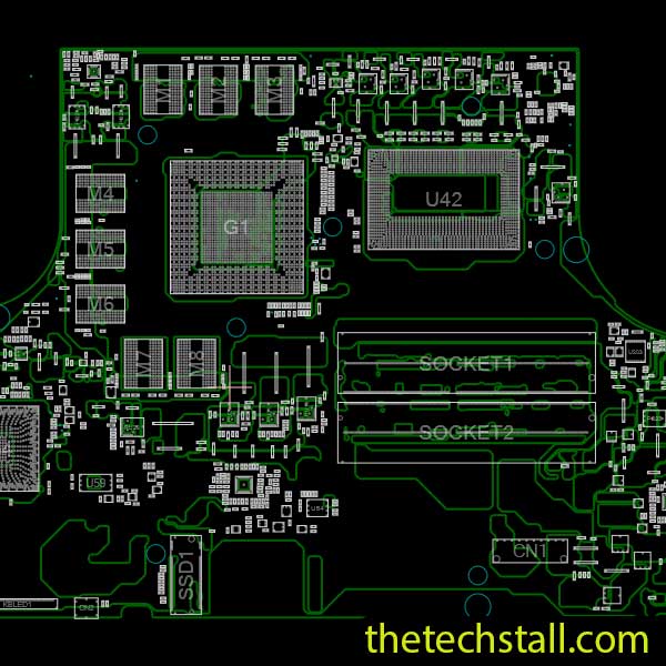 MSI GS66 Stealth 10SF MS-16V11 BoardView File