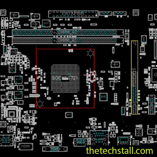 ASUS AM1M-E Rev 1.02 BoardView File