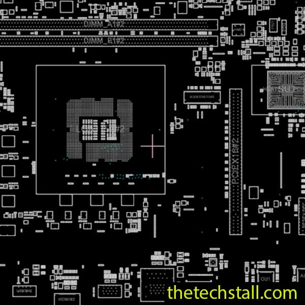 ASUS B365M-DRAGON R1.01 BoardView File