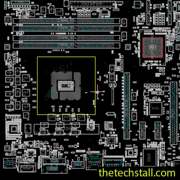 ASUS P8H61-M PRO DP Rev 1.01 BoardView File