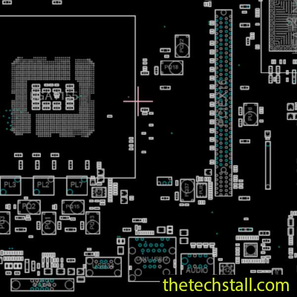 ASUS P8H61-MX Rev 1.02A Boardview File