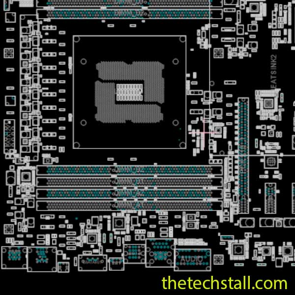 ASUS P9X79 BoardView File