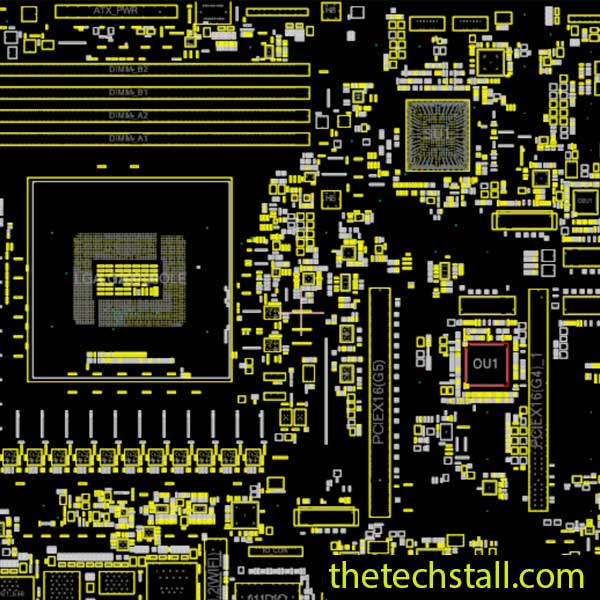 ASUS STRIX Z790-E GAMING WIFI R1.01AX BoardView File