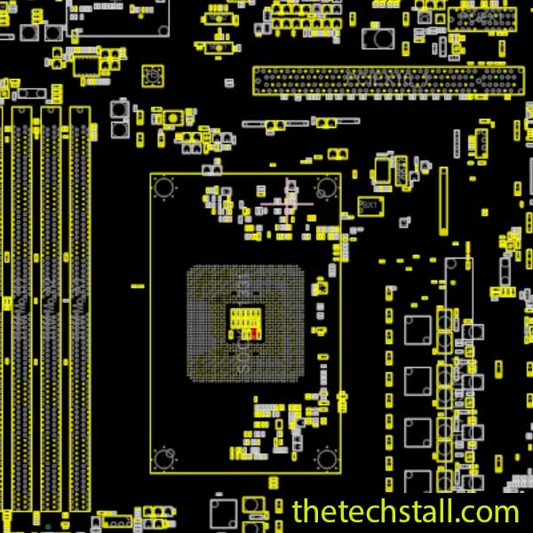 ASUS TUF B350M-PLUS GAMING Rev 1.03A BoardView File