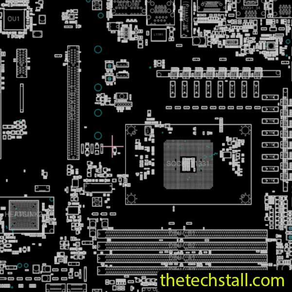 ASUS TUF GAMING X570-PLUS WI-FI R1.04 BoardView File