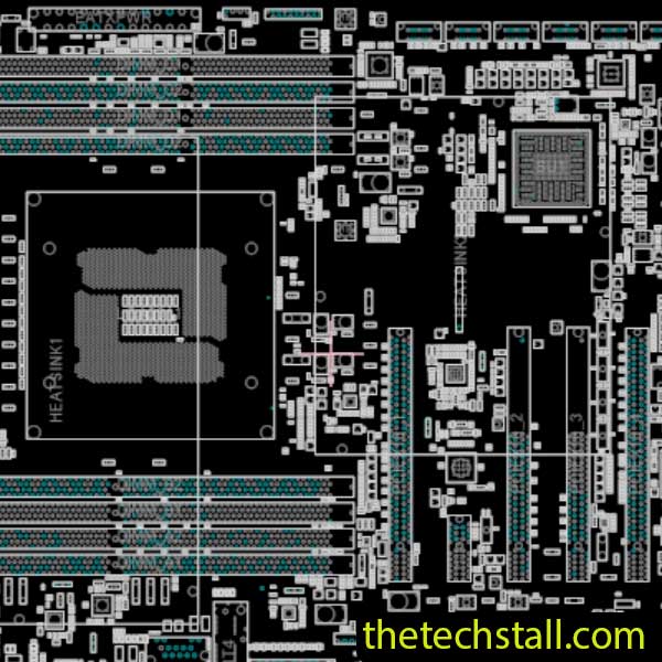 ASUS X79-DELUXE Rev 1.01D BoardView File