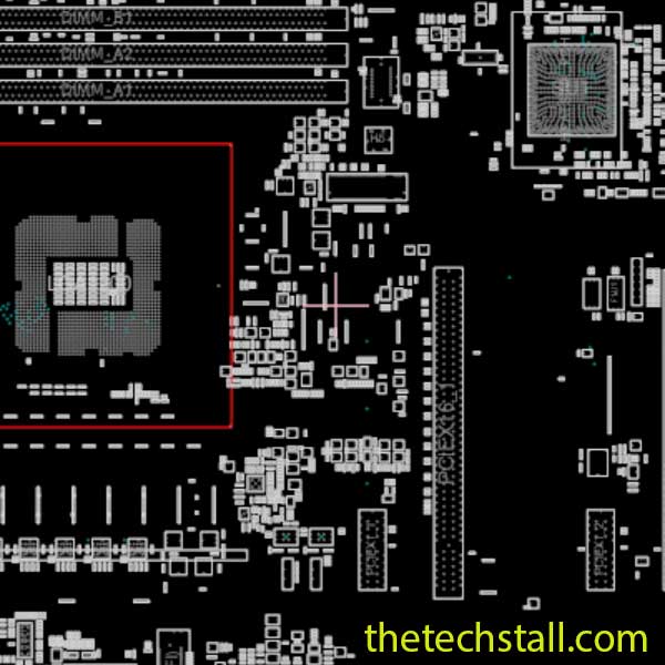 ASUS Z490-GUNDAM WI-FI Rev 1.00AX BoardView File