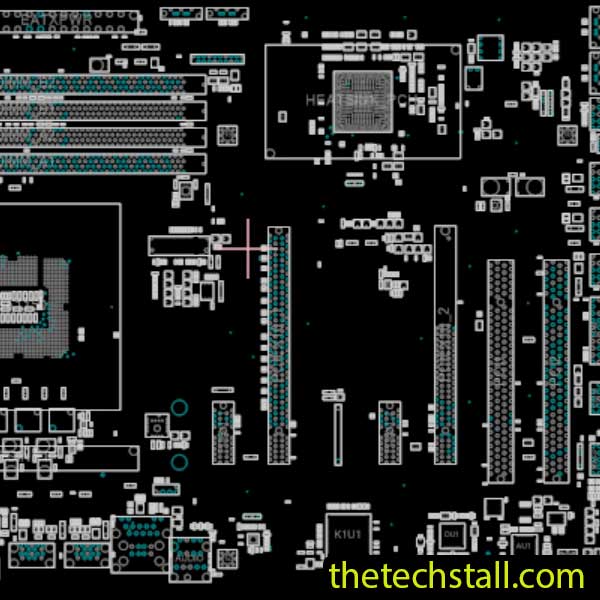 ASUS Z97-P Rev 1.00 BoardView File