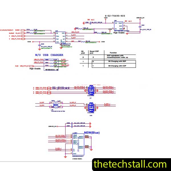 Clevo PE60RNC PE60RND PE60RNE 6-71-PE600-D02 Schematic Diagram