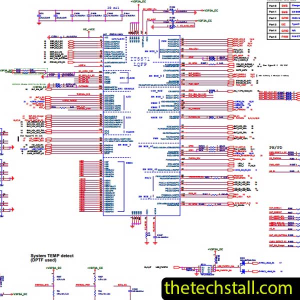 ECS Notebook NU50 Schematic Diagram