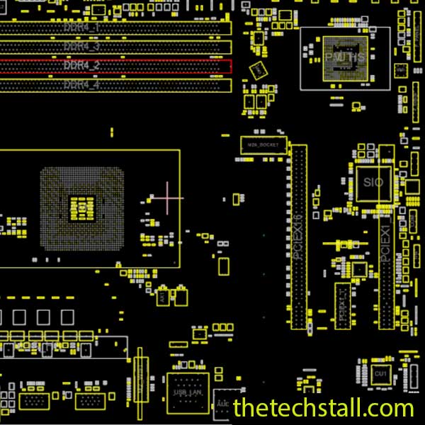 Gigabyte B450M DS3H WIFI BoardView File