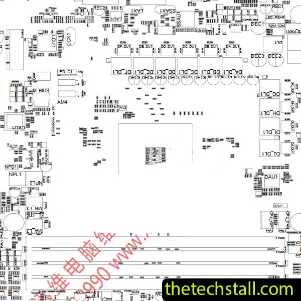 Gigabyte GA-AX370 GAMING K7 Rev 1.0 BoardView File