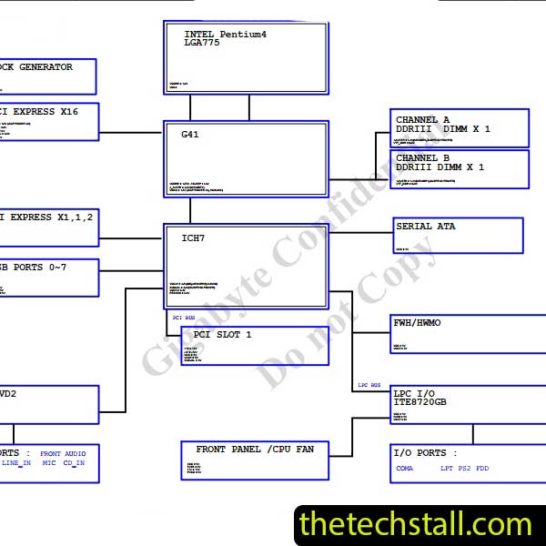 Gigabyte GA-G41MT-S2 R2.11 Schematic Diagram