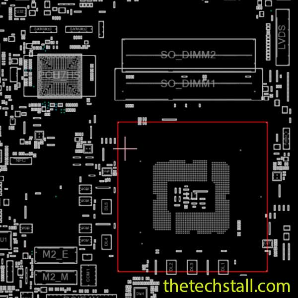 Gigabyte GA-H170TN Rev 1.1 BoardView File