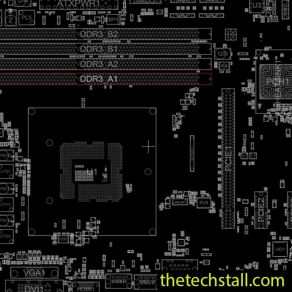 ASROCK B85M PRO3 R1.01 70-MXGV60-A03 BoardView File