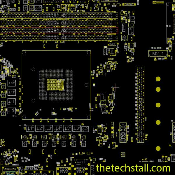 ASROCK Z170 PRO4S R1.01 70-MXGZY0-A01 BoardView File