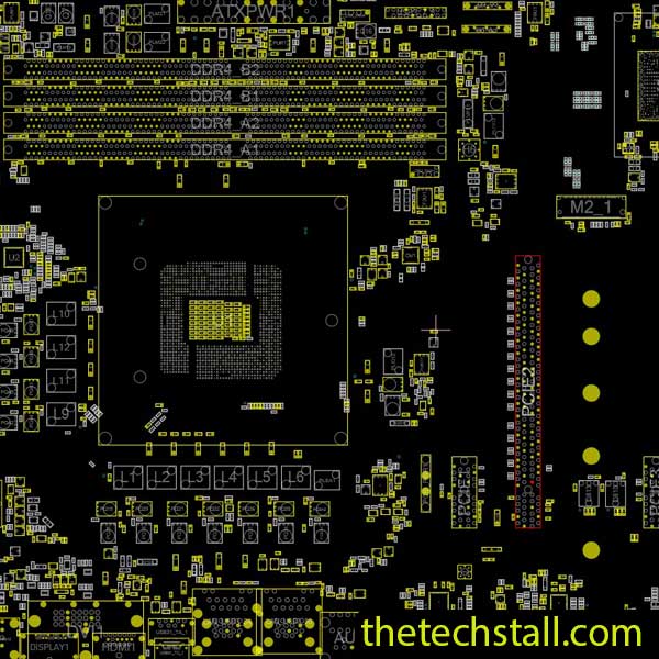 ASRock B150 GAMING K4 OC R1.04 70-MXB1P0-A01 BoardView File