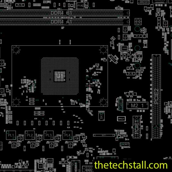 ASRock B350M-HDV R3 r3.01 80-MBX990-A01 BoardView File