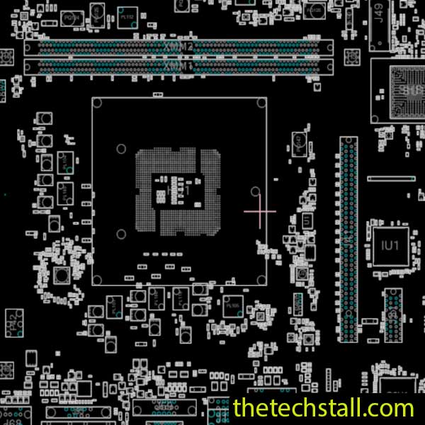 ASRock H110D4-M2 1.00A 69M227Y10A06 BoardView File