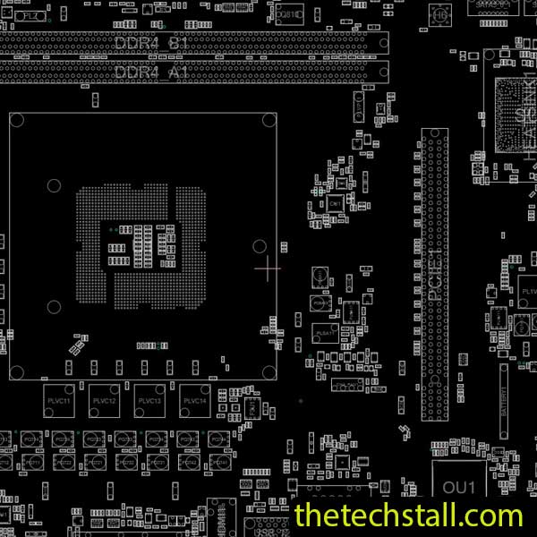 ASRock H110M-DS HYPER R1.01 70-MXB2B0-A01 BoardView File