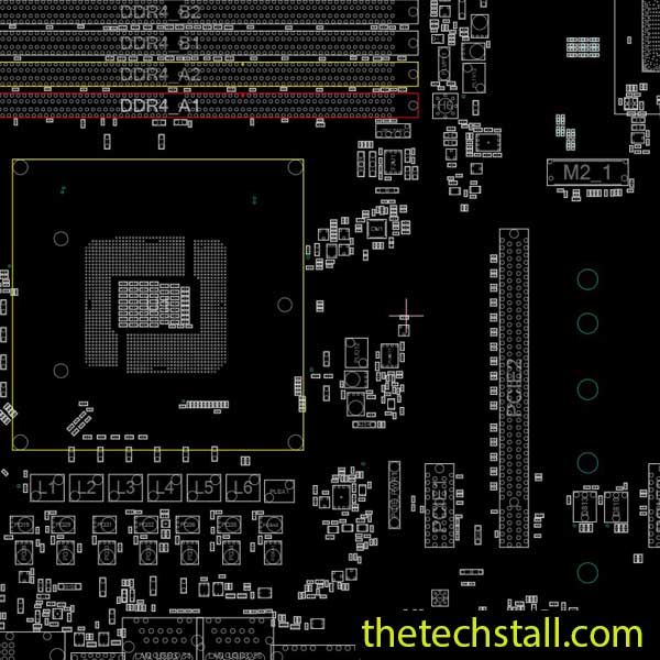 ASRock H170 PERFOMANCE OC R1.04 70-MXB1R0-A01 BoardView File