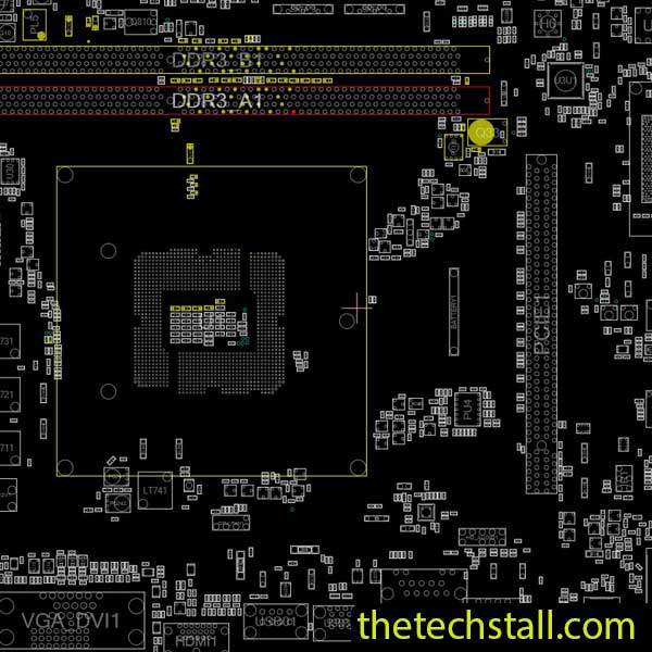 ASRock H81M-HDS R1.05 70-MXGQH0-B01 BoardView File