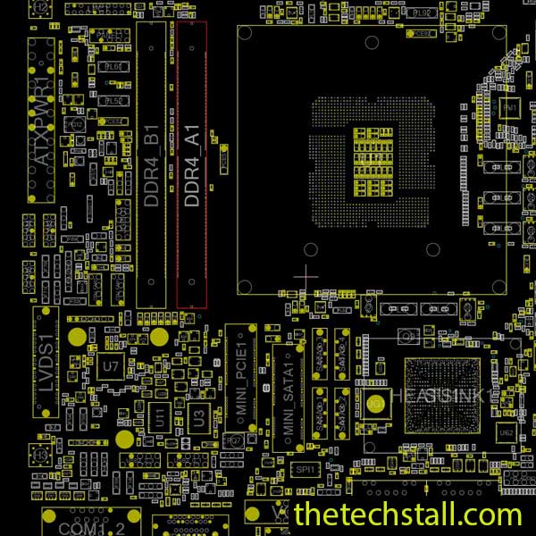 ASRock Industrial IMB-195-H110 Rev 1.02 70-PXG3M0-A02 BoardView File