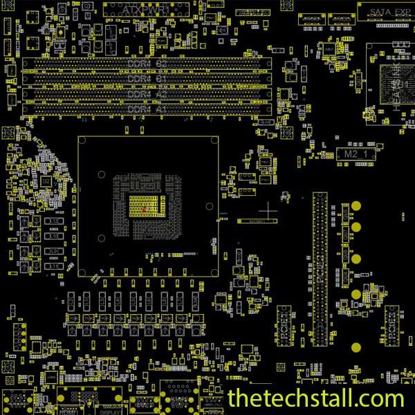 ASRock Z170 Extreme6 Rev 1.04 70-MXGXQ0-A02 BoardView File