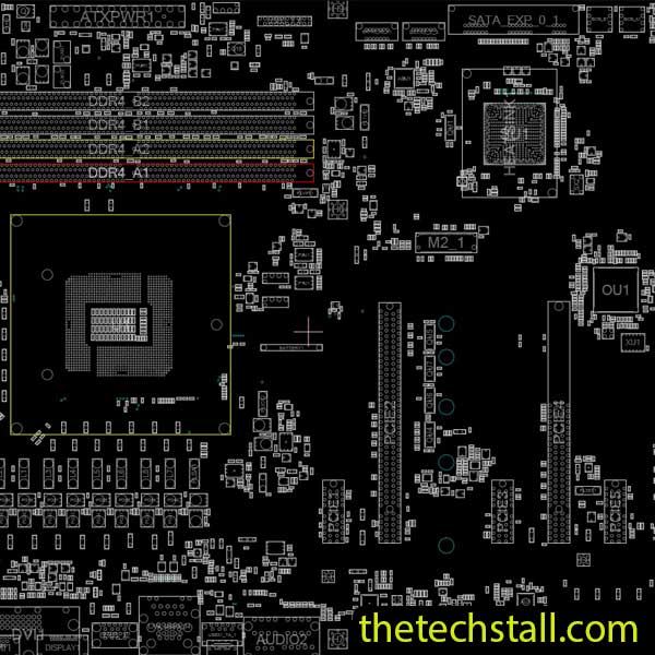 ASRock Z170 Extreme6 Rev 1.04 70-MXGXQ0-A12 BoardView File