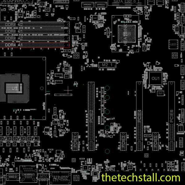 ASRock Z170 Extreme6 Rev 1.04 70-MXGXQ0-A13 BoardView File