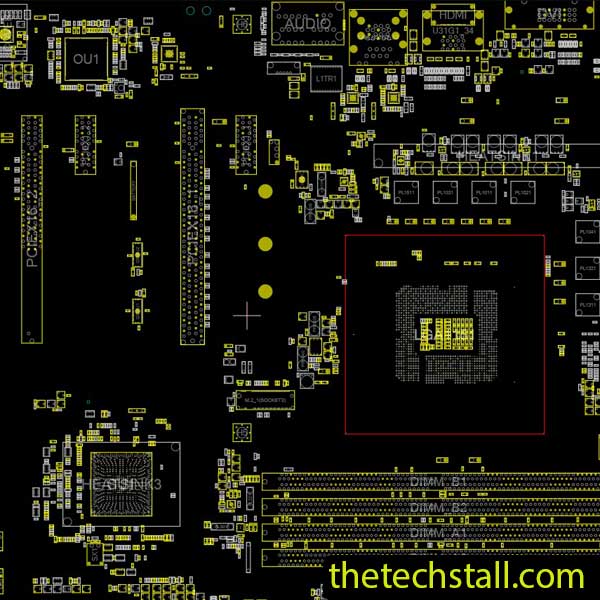 ASUS STRIX B360-H GAMING 1.03A 60MB0WM0-MB0A0D BoardView File