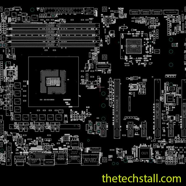 ASUS STRIX Z270F GAMING r1.02A 60MB0SV0-MB0A05 BoardView File